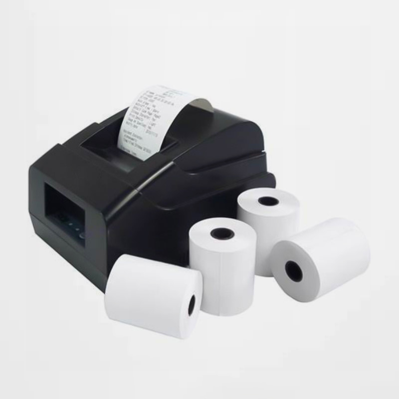 Self-Adhesive Direct Thermal Paper Label JS08117A – 70gsm Eco Thermal Paper / Hot Melt / 60gsm White Glassine