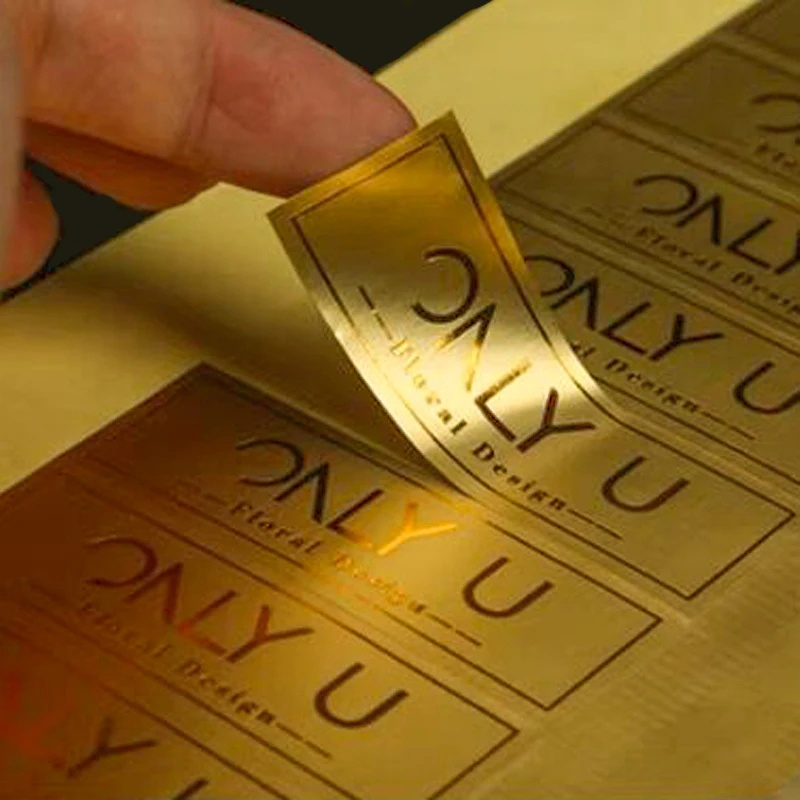 Self-Adhesive Removable Labelstock – 50mic Matte Gold PET / Removable Adhesive – PM 090R2