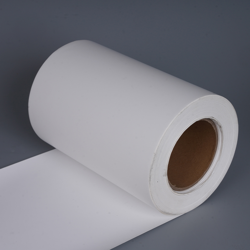 Self-Adhesive Frozen Food Labelstock PT015E1 – 80gsm Semigloss Paper / Frozen / 60gsm White Glassine