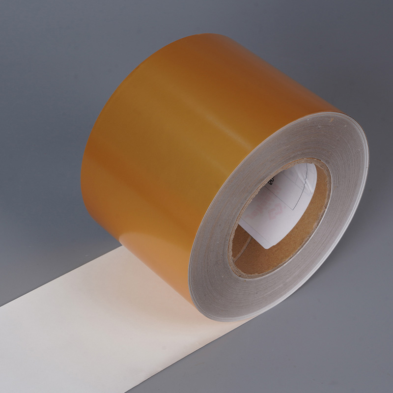 Self-Adhesive Removable Labelstock – 50mic Matte Gold PET / Removable Adhesive – PM 090R2